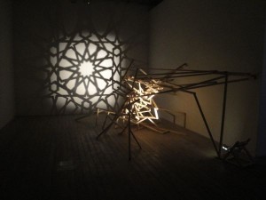 فن من الفنون الغريبة فن الرسم بالظلال